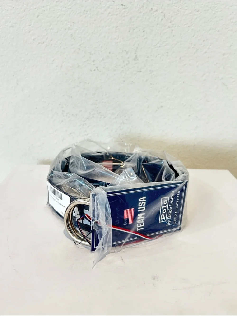NWT Polo RL Blue Team USA 2024 Summer Olympics Closing Ceremony Belt, Size M